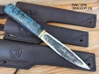 Нож Якутский, кованый дол, сталь D2 - Интернет-магазин ножей и подарков из Златоуста. "Мастера Златоуста"