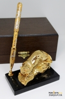 Ручка на камне "Тигр" - Интернет-магазин ножей и подарков из Златоуста. "Мастера Златоуста"