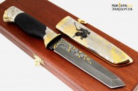 Нож Н10 "Япония". - Интернет-магазин ножей и подарков из Златоуста. "Мастера Златоуста"
