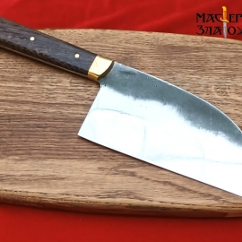 Нож "Шеф Сербский", сталь N690 - Интернет-магазин ножей и подарков из Златоуста. "Мастера Златоуста"